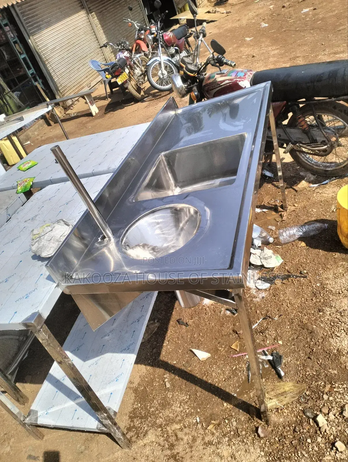 Scrub Sinks Stainless Steel