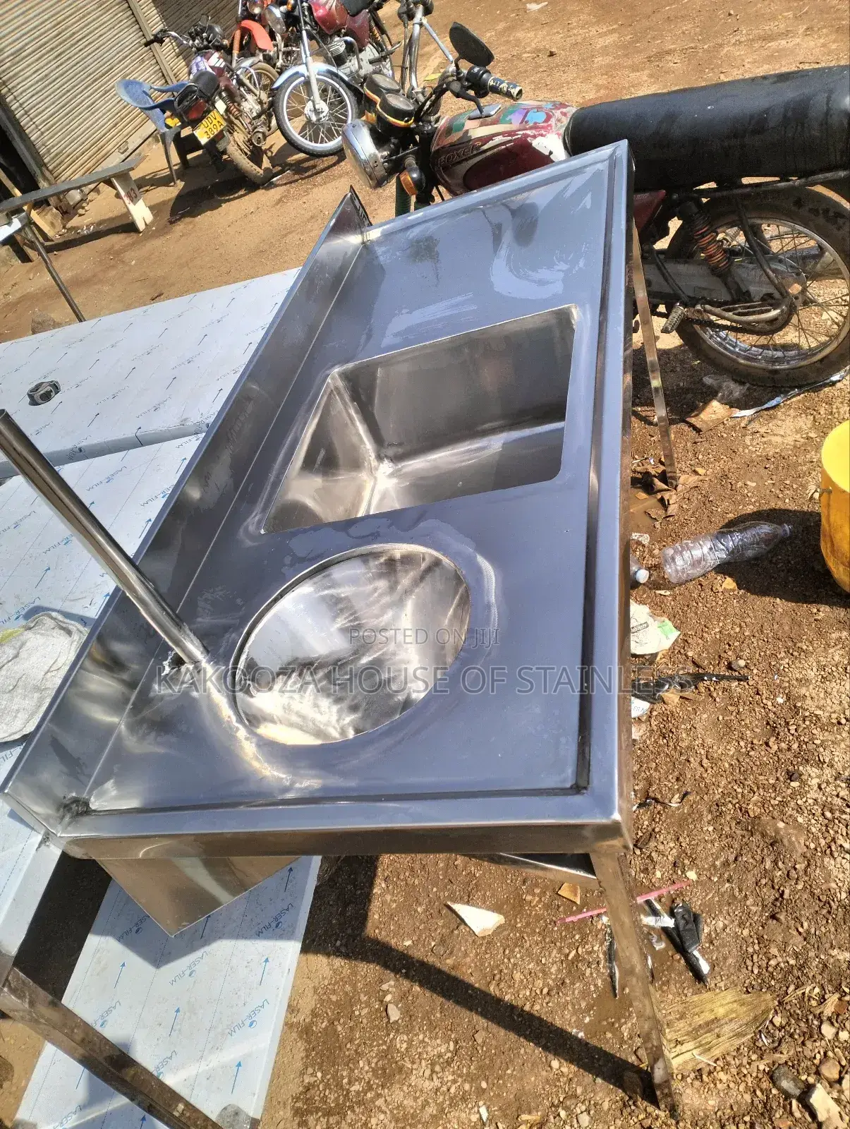 Scrub Sinks Stainless Steel