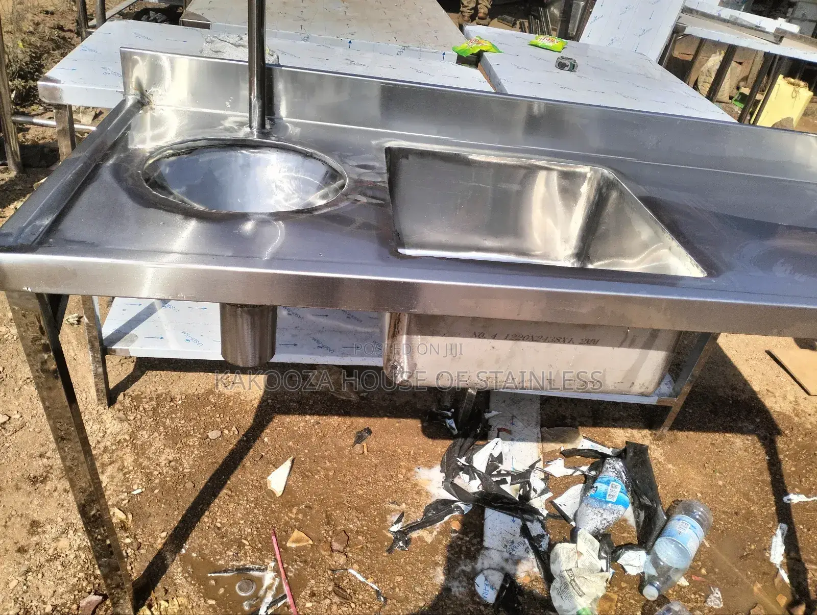 Scrub Sinks Stainless Steel