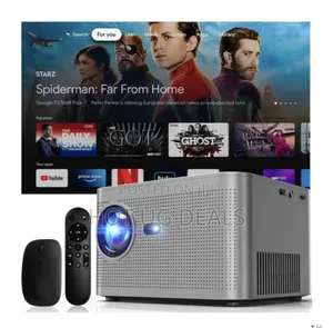 4k Lcd Smart Projector Compatible With Phone Laptop Usb