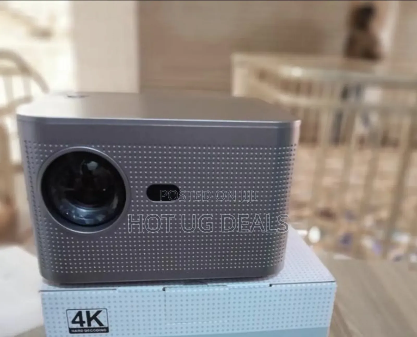 4k Lcd Smart Projector Compatible With Phone Laptop Usb