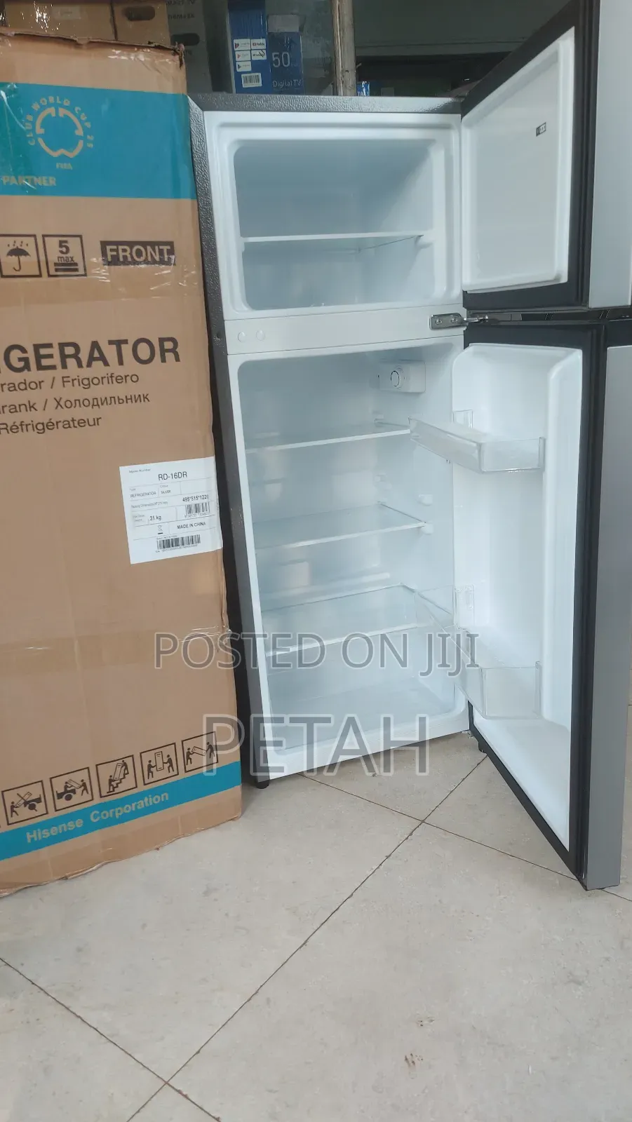 160 Litres Hisense Double Door