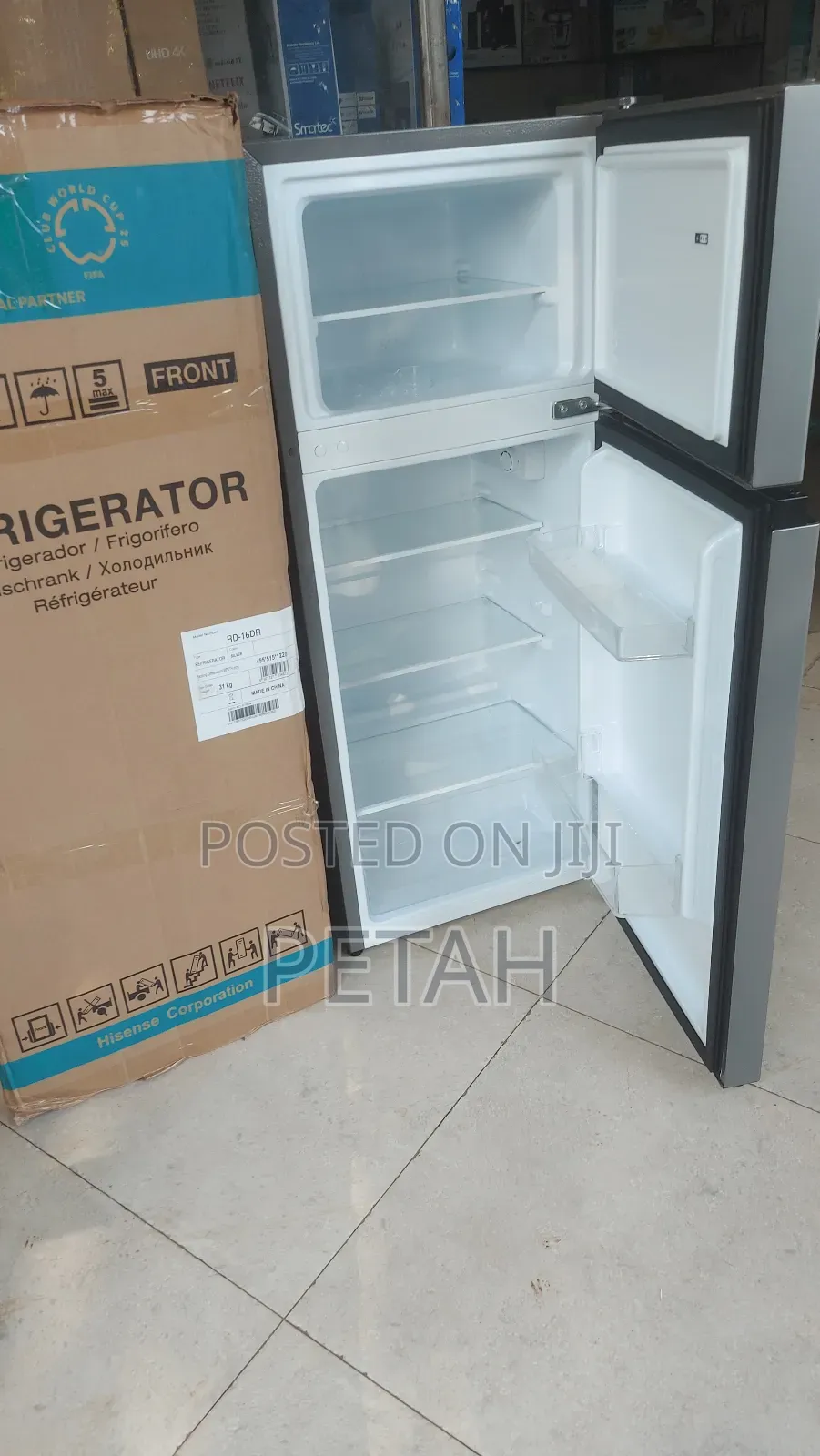160 Litres Hisense Double Door