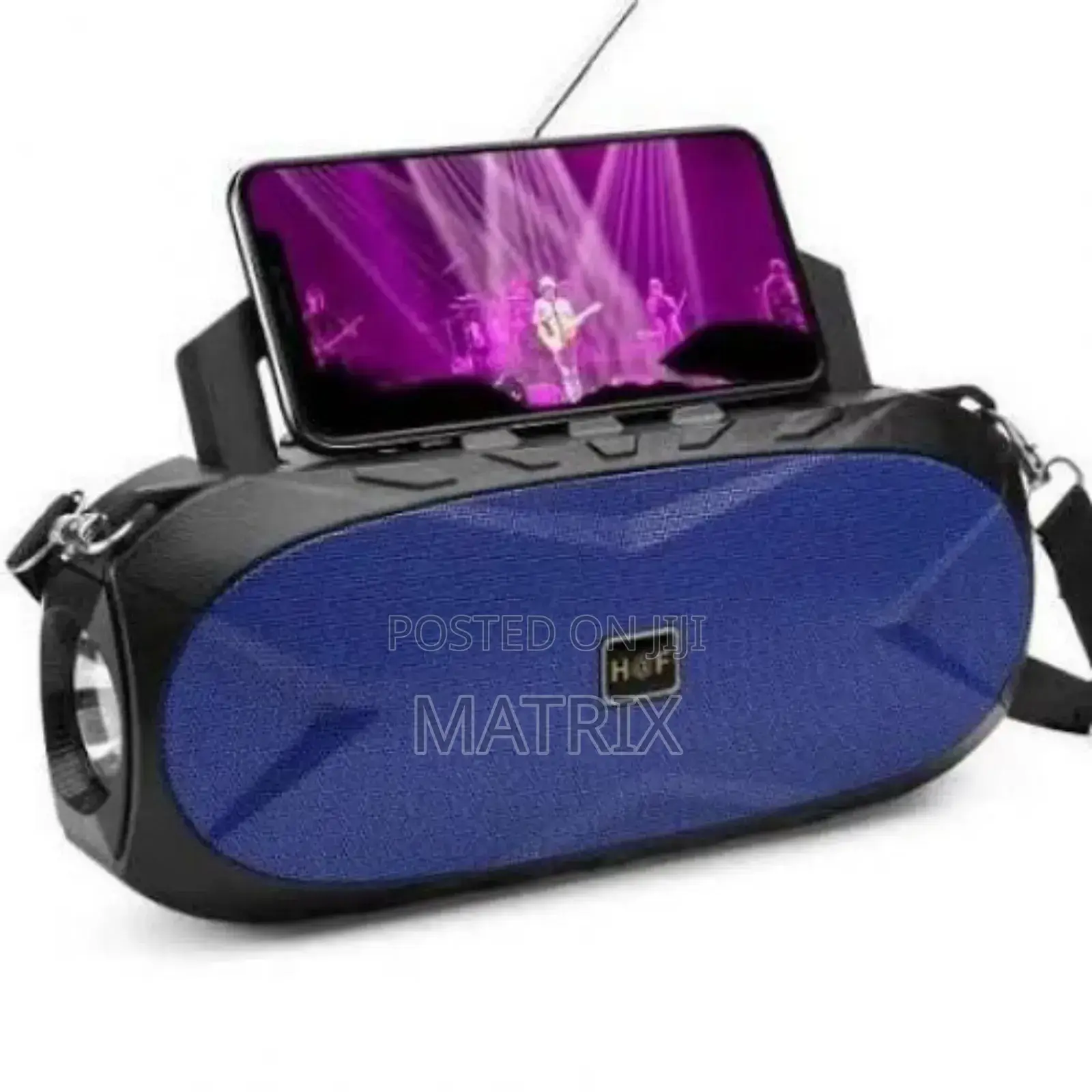 Bluetooth Speaker With Torch and Phone Control-Multi Colour