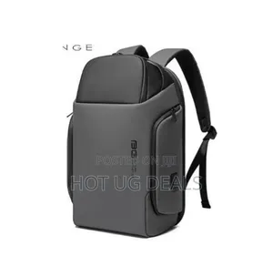 Water Resistant Laptop Bag With Usb Charging Port - Black