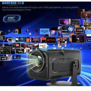 Smart Mini Android Tv Projector 4k Screen Video 1080p Lcd