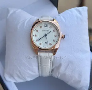 White Gold. Cartier Swiss Made Watch