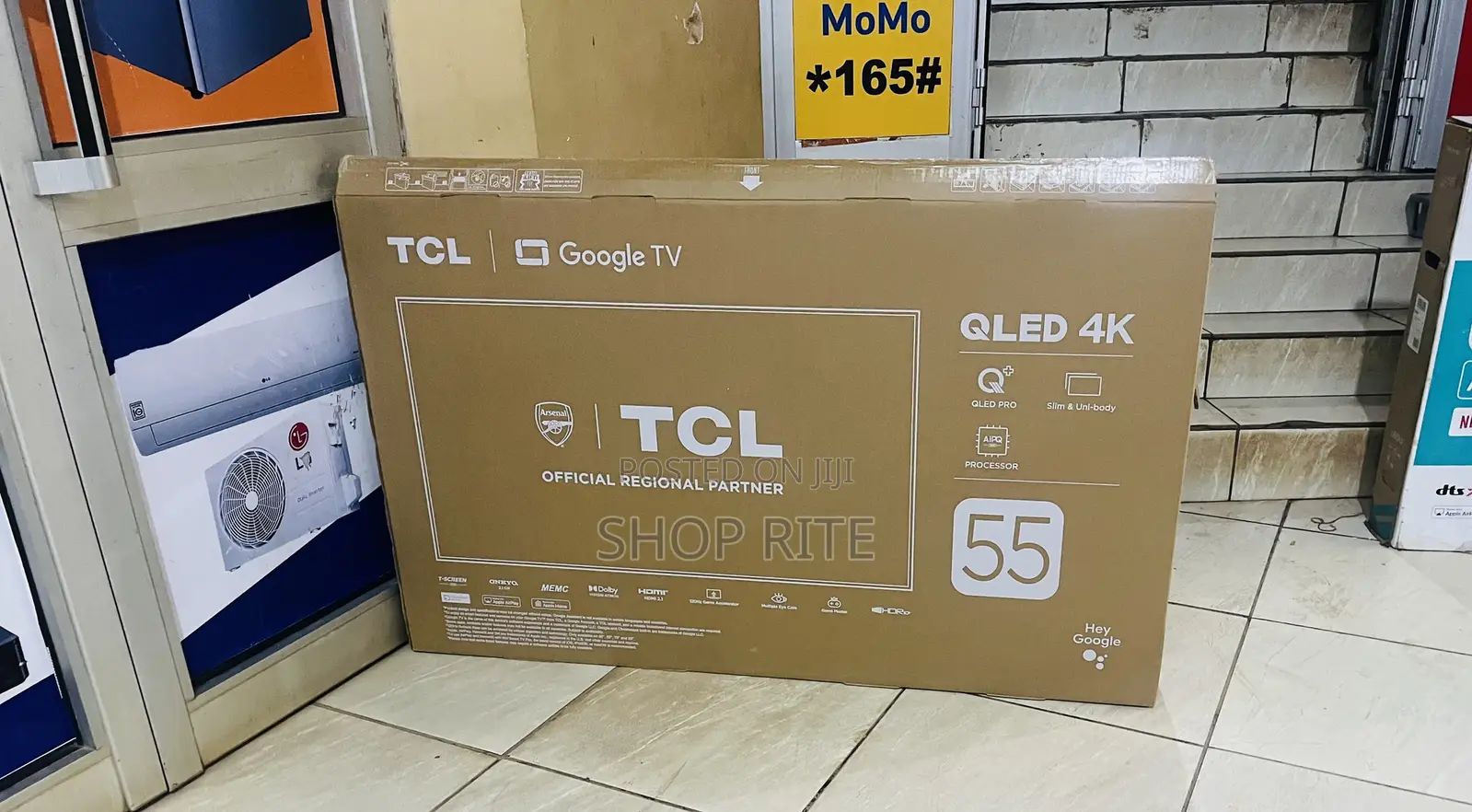 TCL Qled 55 Inches Smart Android Tv