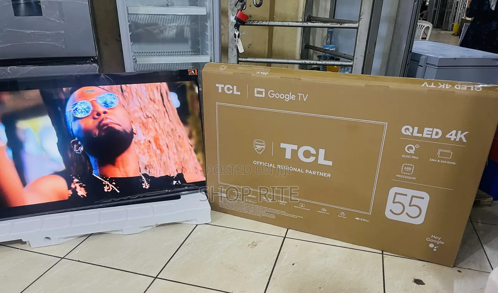 TCL Qled 55 Inches Smart Android Tv