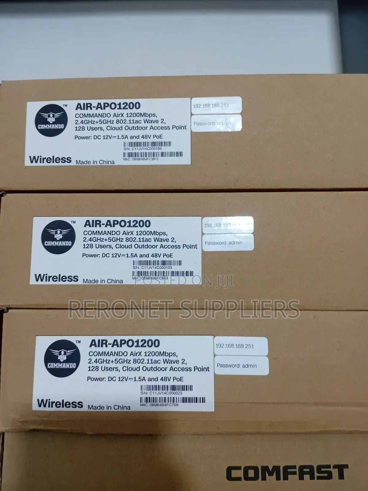 Commando Ax3000 Omni Directional Outdoor Access Points