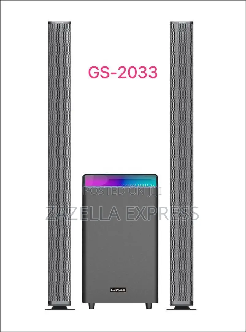 Global Star 2.1ch Multimedia System Gs-2033