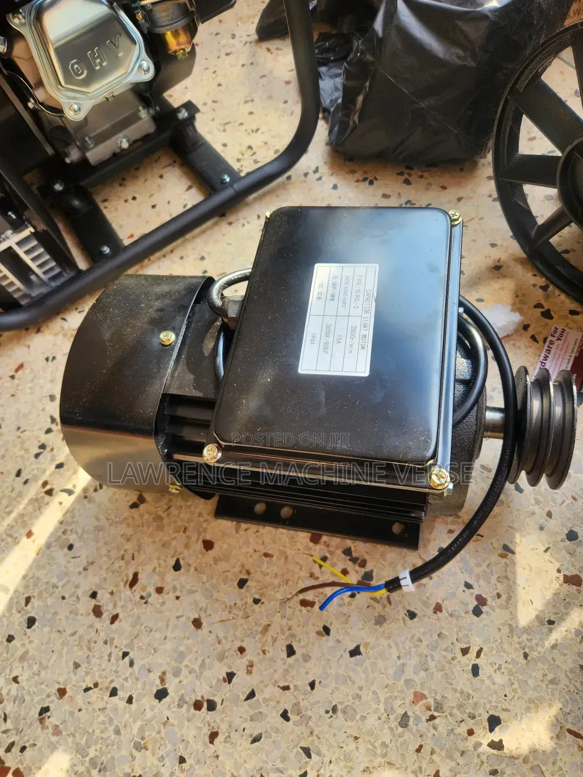 Electric Motor 5.5 Hose Power Single Phase