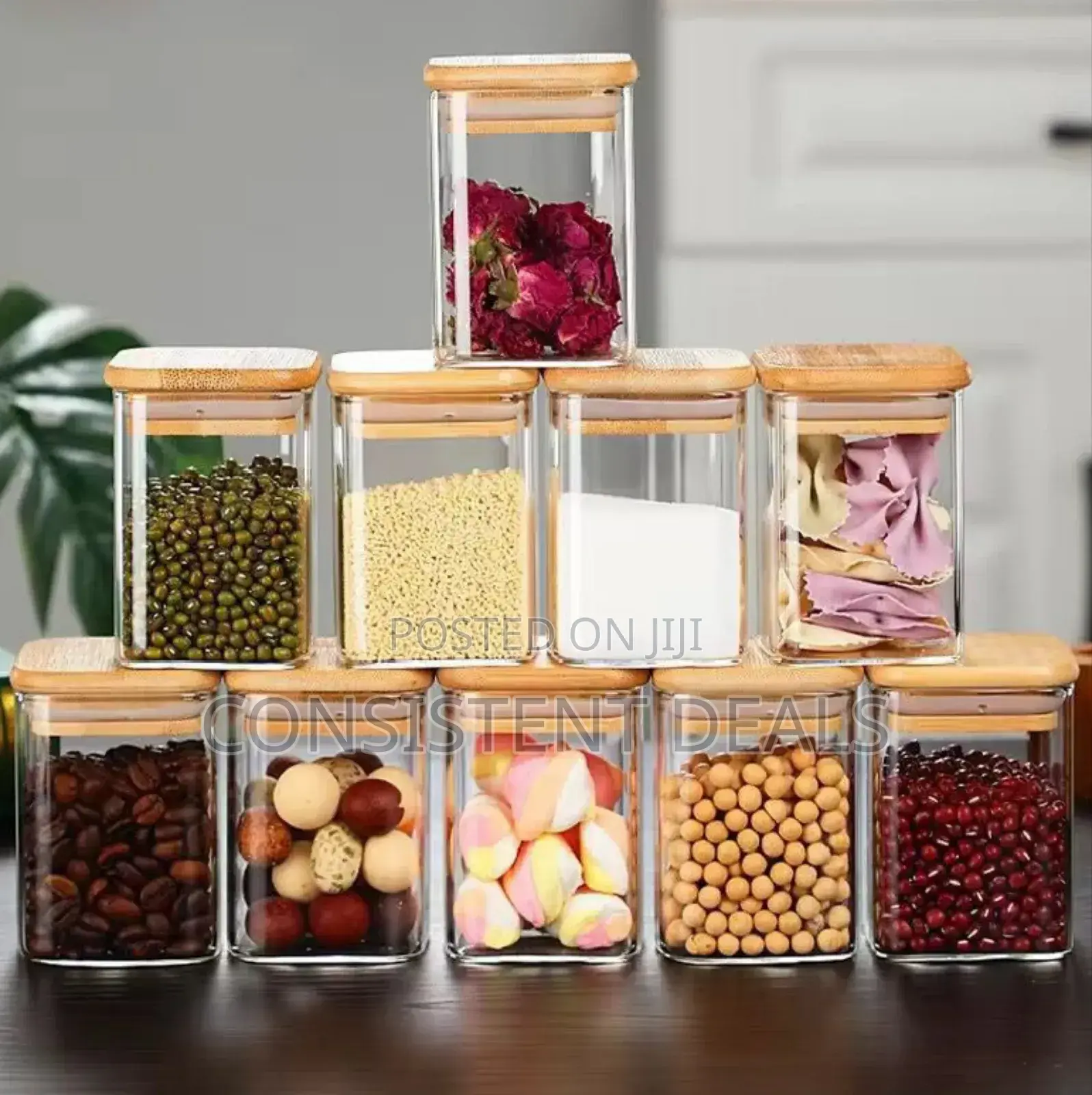 12pcs Airtight Cereal Containers