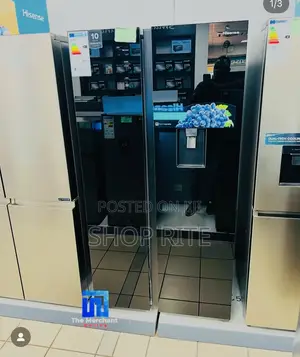 Hisense Refrigerator 750 Liters Side by Side Black