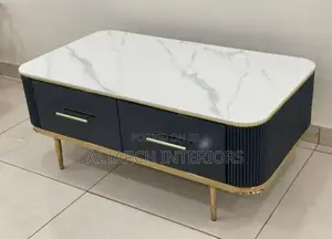 Centre Table With a Mable PVC Sheet on Top