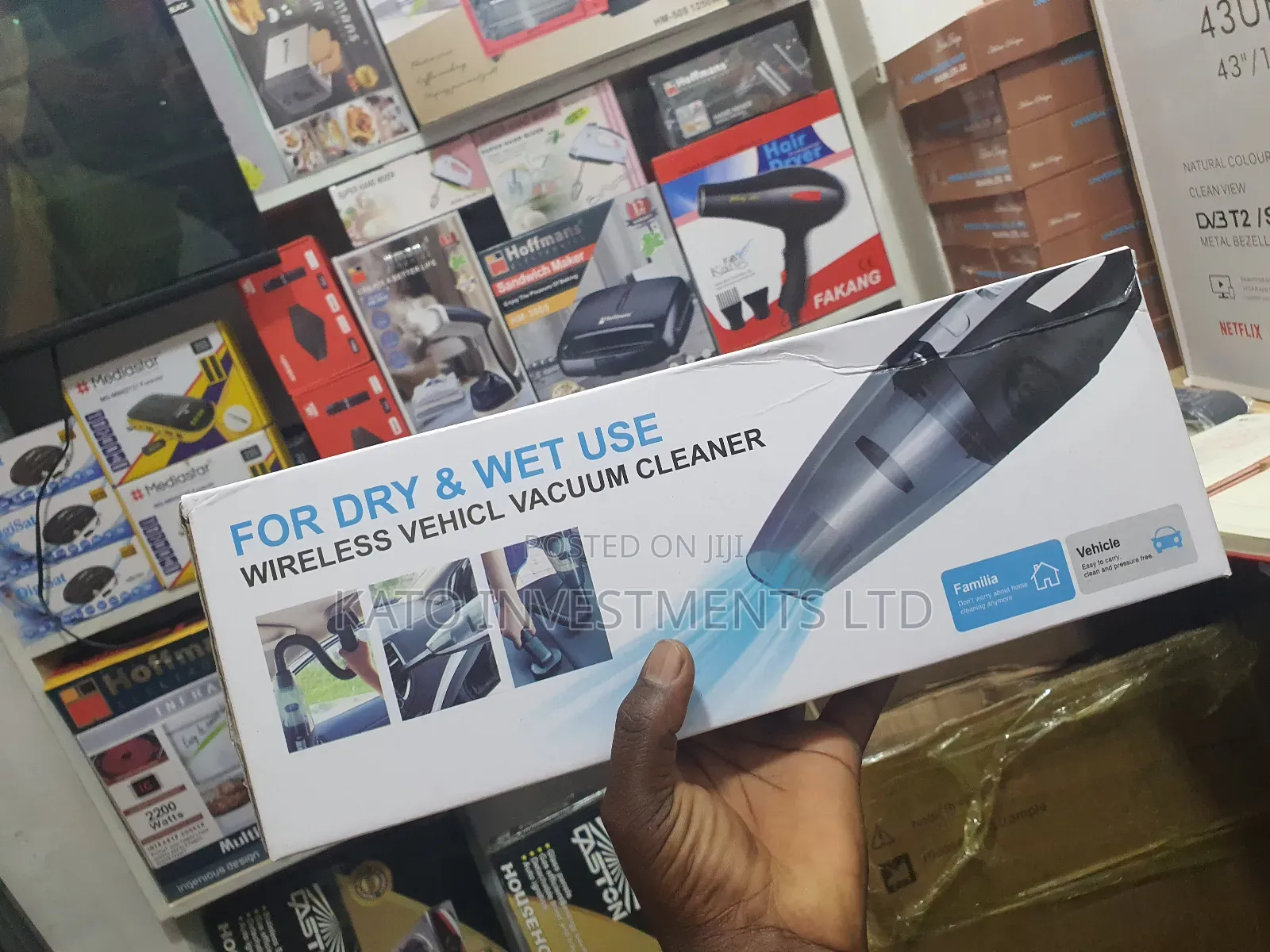 Handheld Wireless Vacuum Cleaner