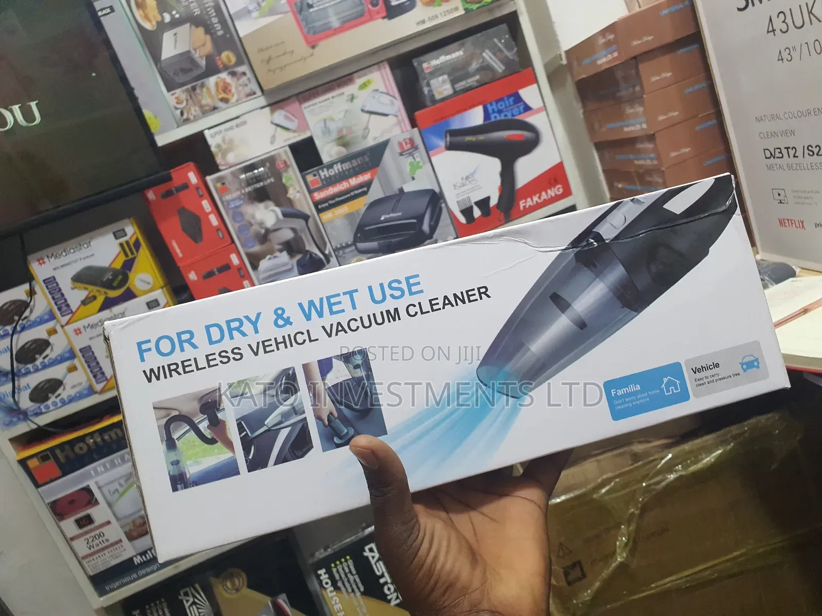 Handheld Wireless Vacuum Cleaner