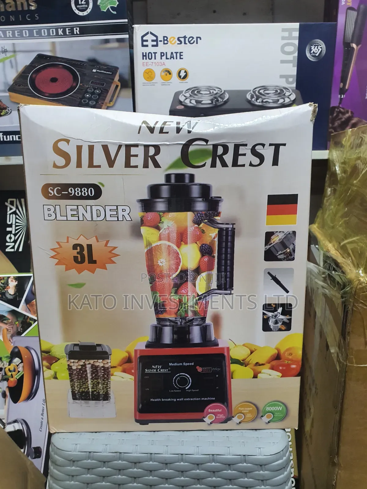 3litrs Comercial Extra Ordinary Motor Blender