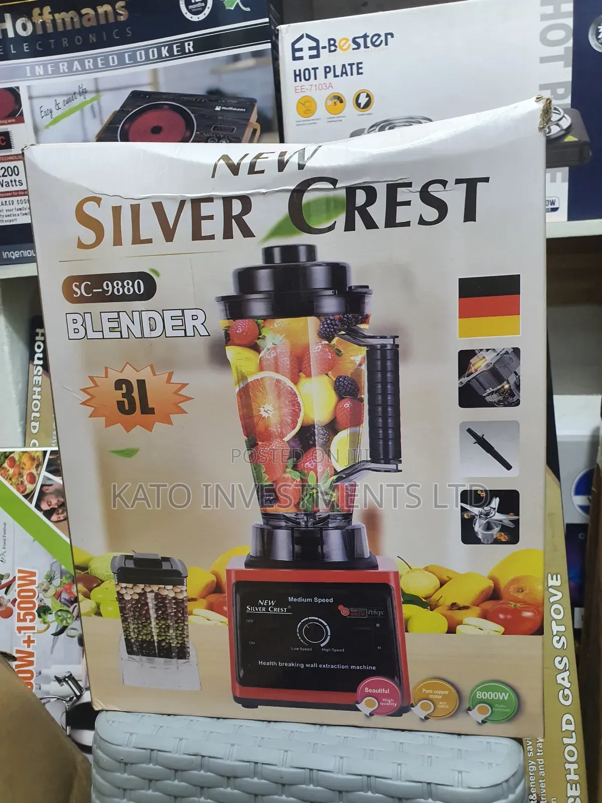 3litrs Comercial Extra Ordinary Motor Blender