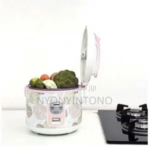 Geepas 1.5liters Rice Cooker Steamer With 2yrs Warranty