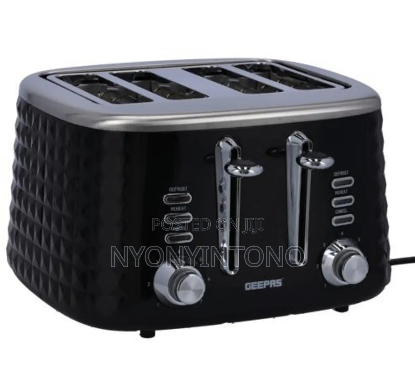 Geepas 4slice High-Quality Bread Toaster