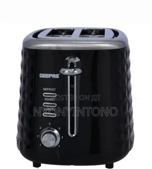 Geepas Vip 2slice Bread Toaster With 2yrs Warranty