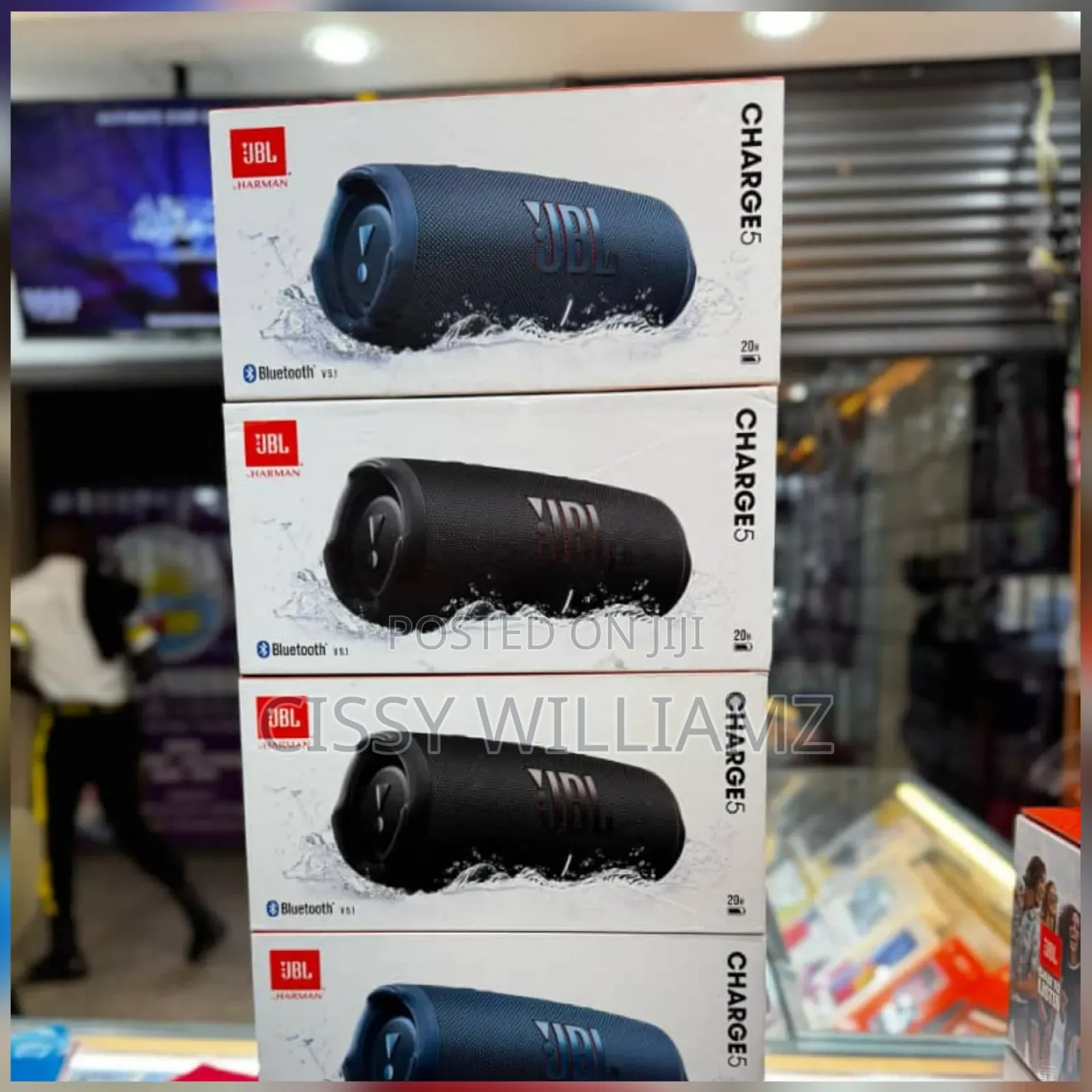 JBL Charge 5 Portable Bluetooth Speaker