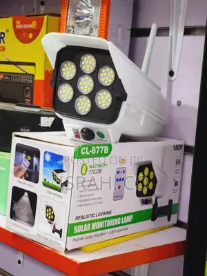 Generic Solar Monitoring Led Lamp