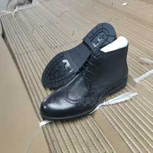 Original Men’S Black Leather Clarks Gentle Oxford Boots