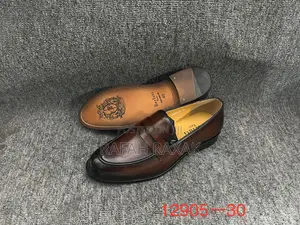 Original Men’S Coffee Brown Berluti Gentle Leather Loafers