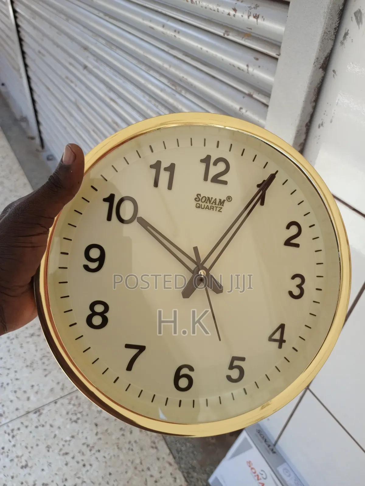 Sonam Quartz Analog Wall Clock 167