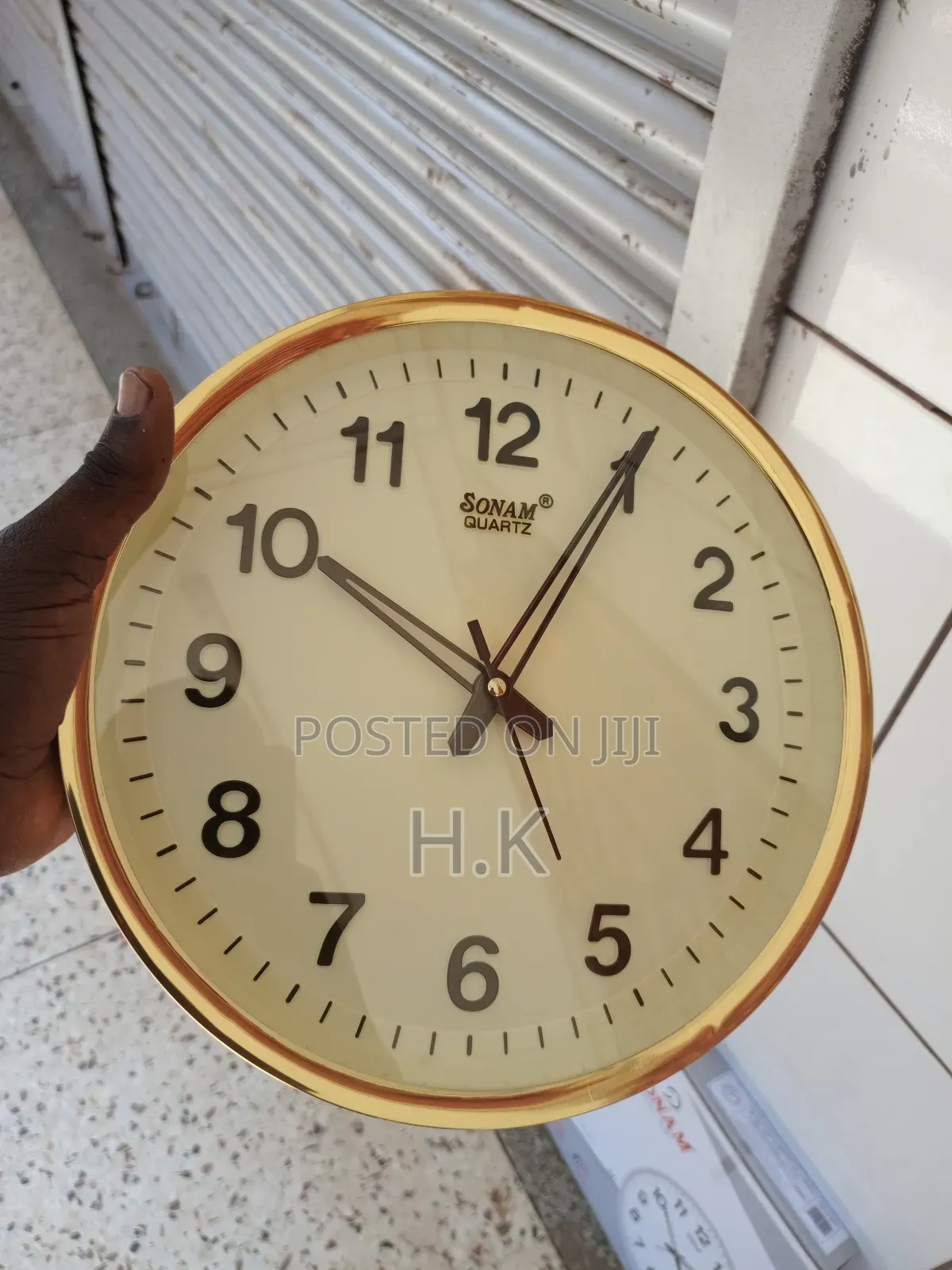 Sonam Quartz Analog Wall Clock 167