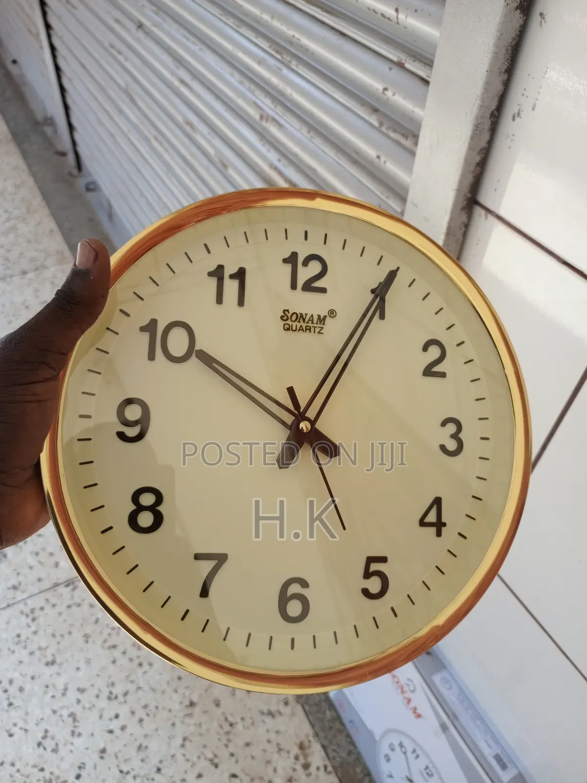 Sonam Quartz Analog Wall Clock 167