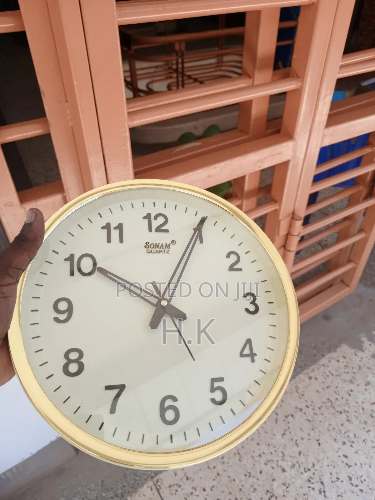 Sonam Quartz Analog Wall Clock 167