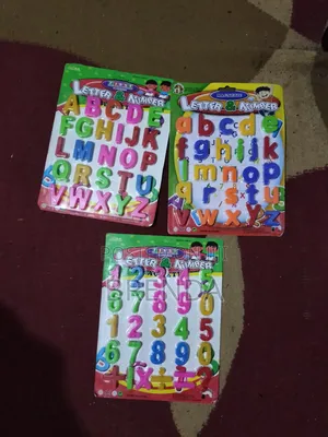 Brand New Magnetic Letters and Numbers