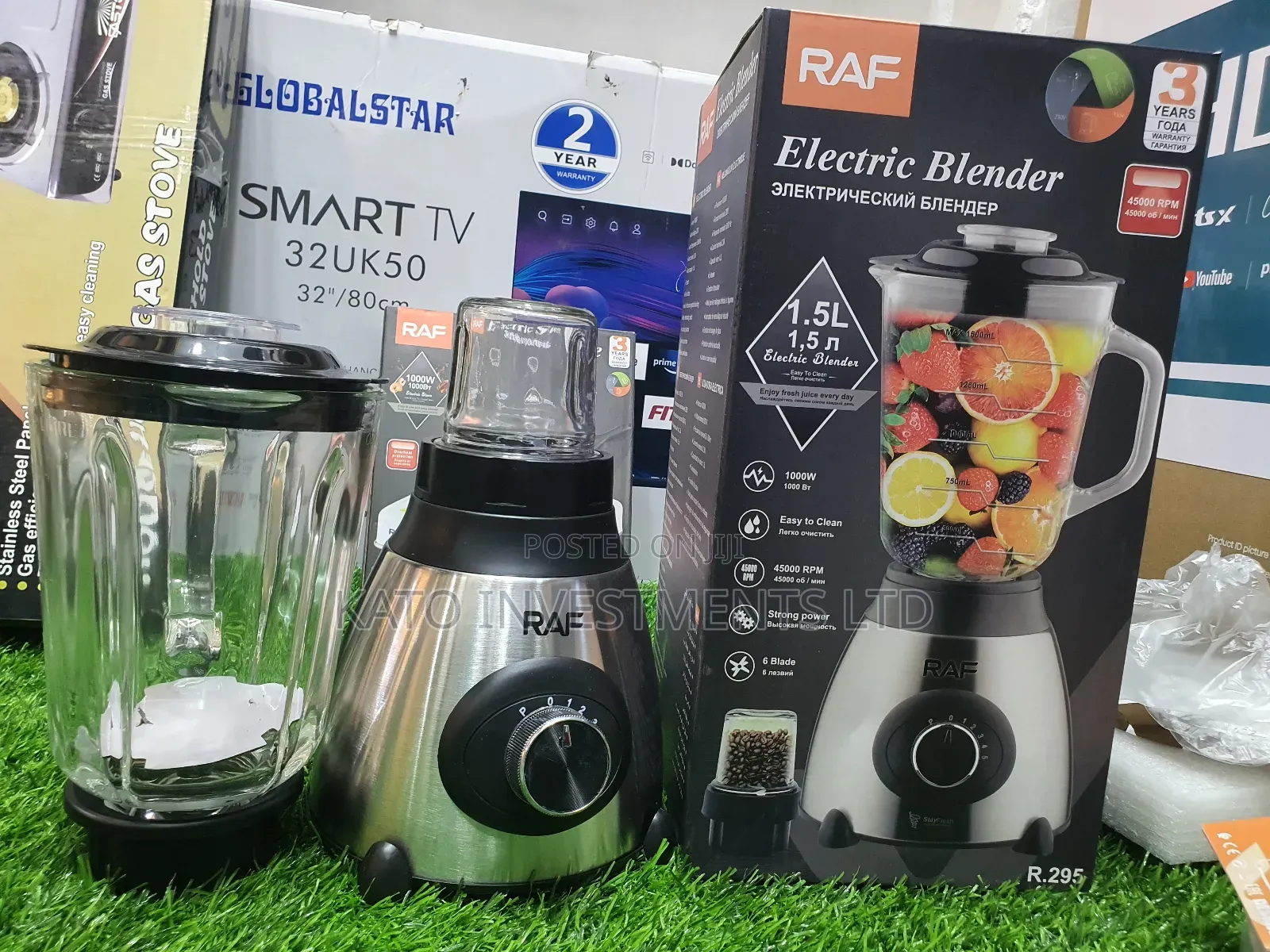 Raf Hard Glass Blender