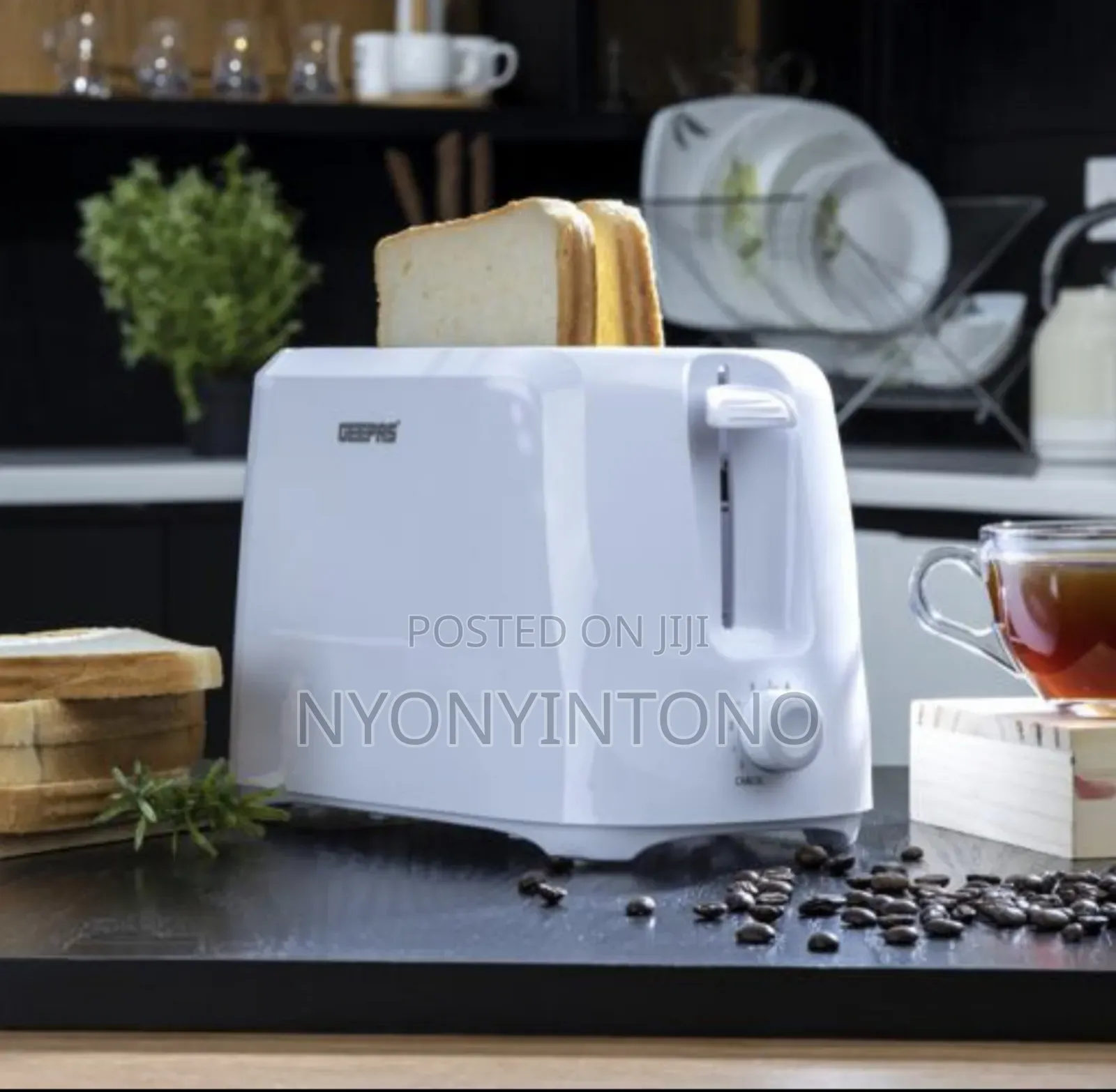 Geepas High-Quality 2slice Bread Toaster GBT-36515