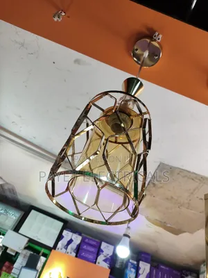 Goldish Pendant Lamp Holder