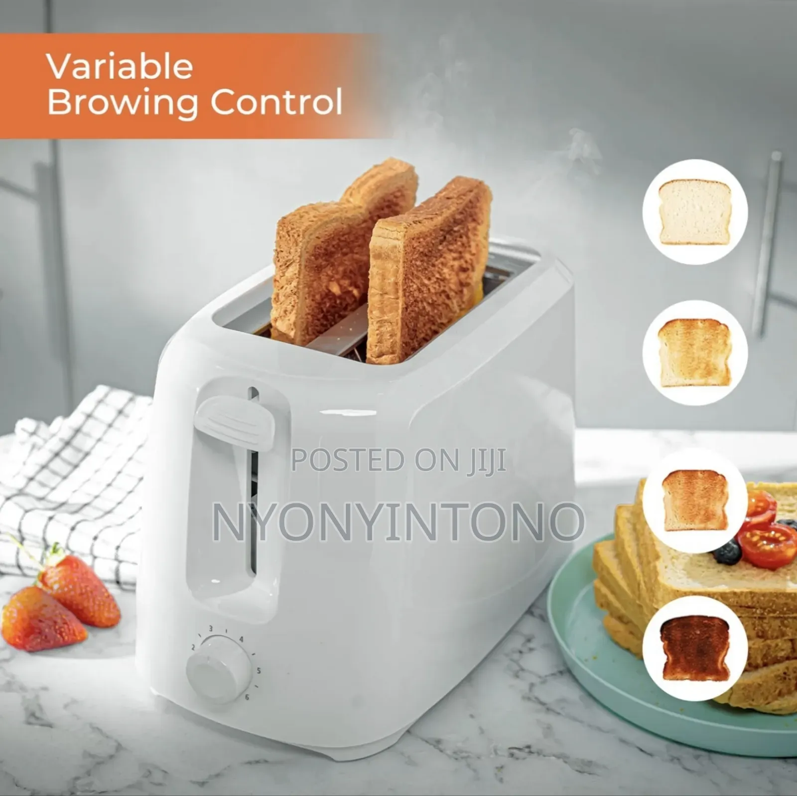 Geepas Automatic Electric Bread Toaster GBT-36515
