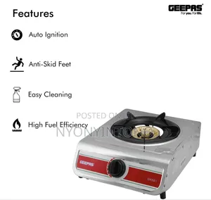 Geepas High-Quality Single Gas Burner