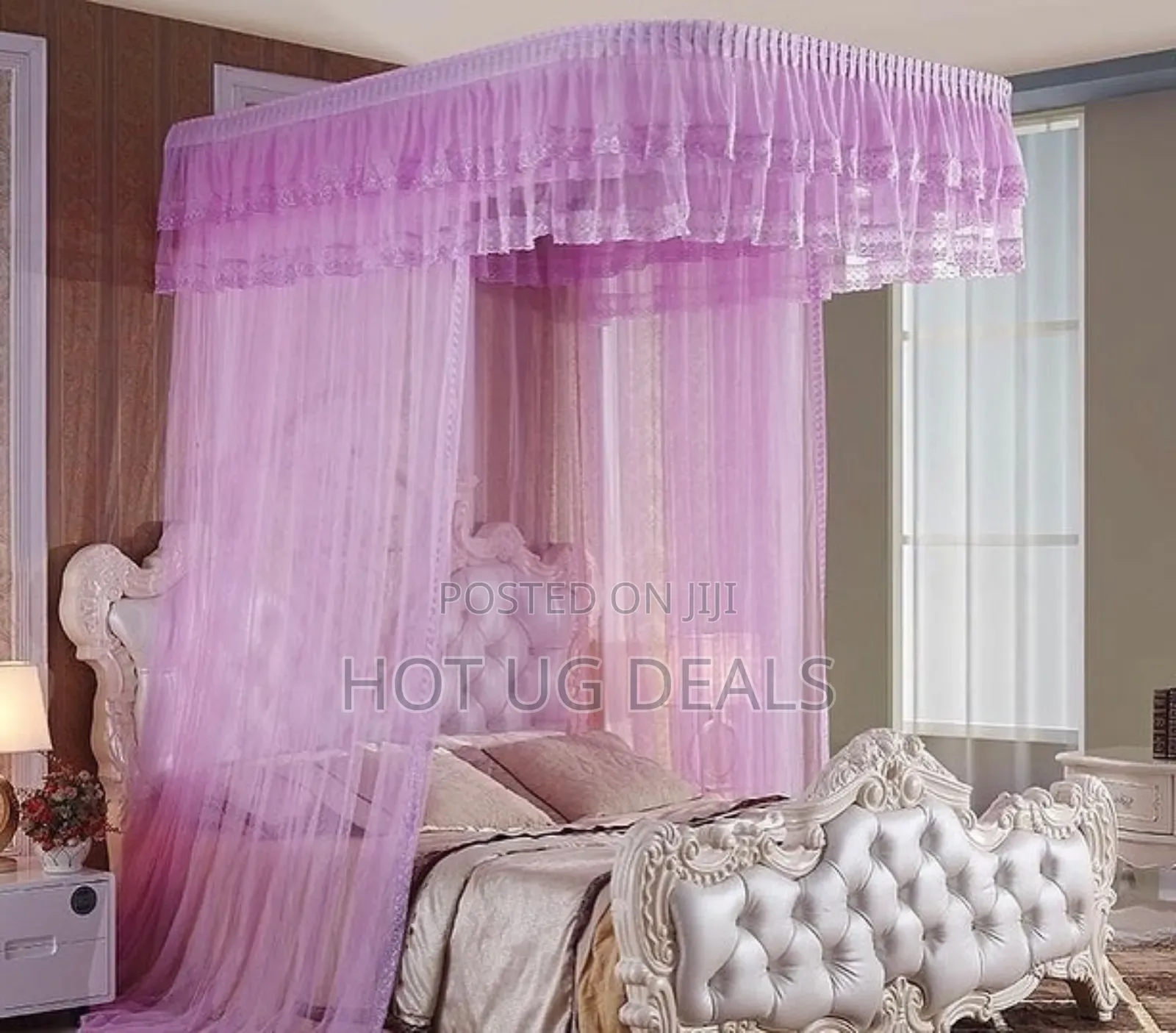 6*6 Wall Mounted Mosquito Net - Multicolor