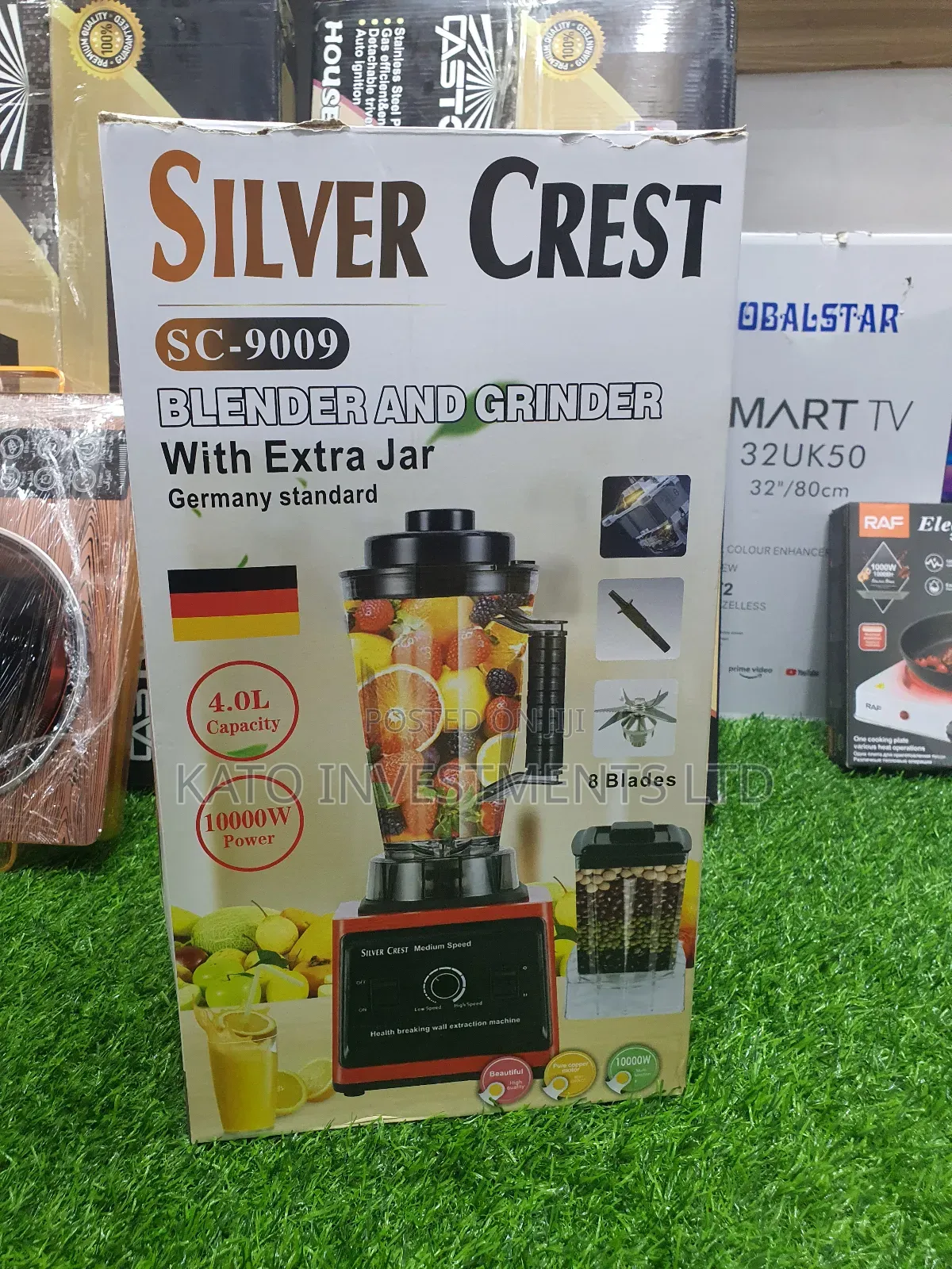 4l Silver Crest Commercial Copper Motor Blender