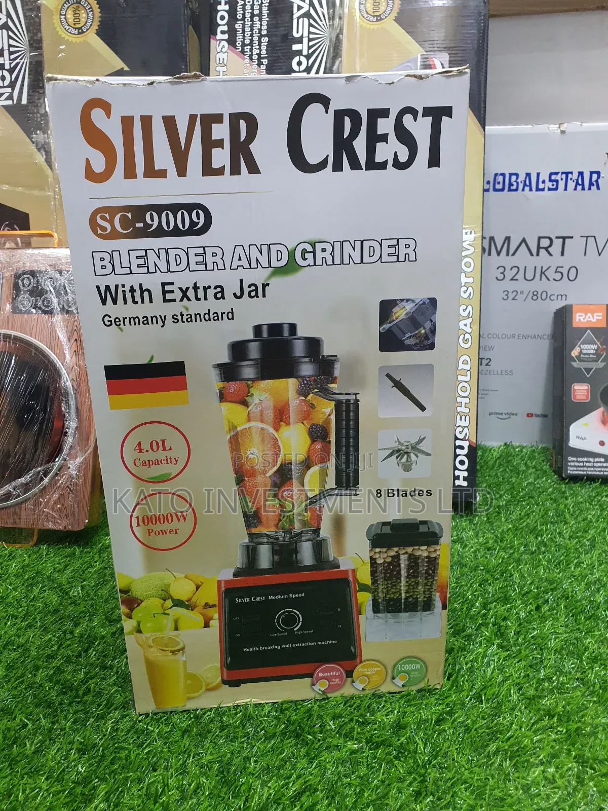 4l Silver Crest Commercial Copper Motor Blender