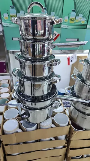 Stainless Steel Source Pan Set