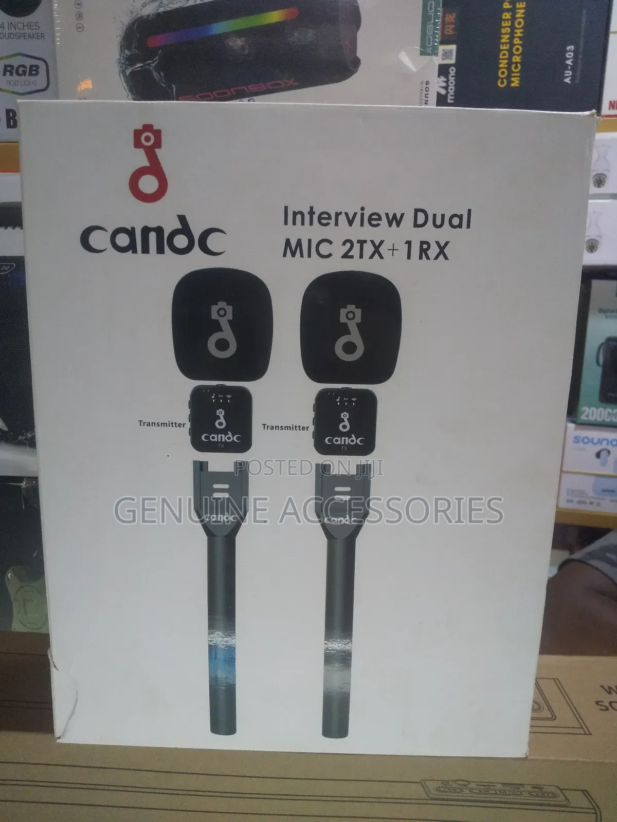 Candc Interview Dual Mic 2tx+1rx