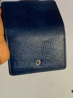 Genuine Navy Blue Card Holders