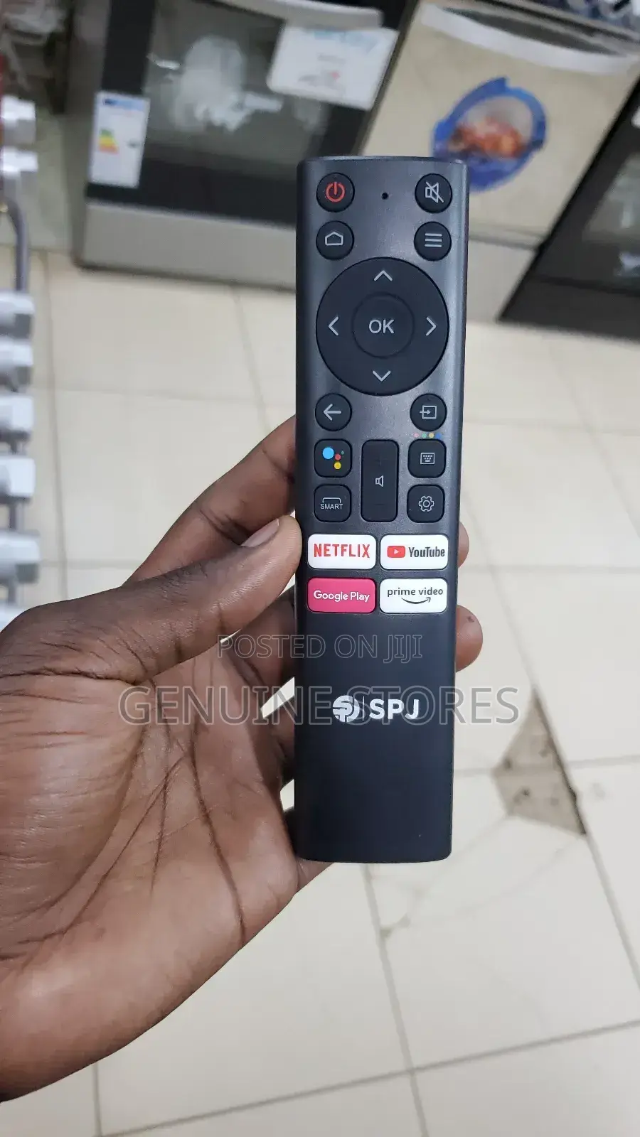 SPJ Remote Control for a Smart Tv.