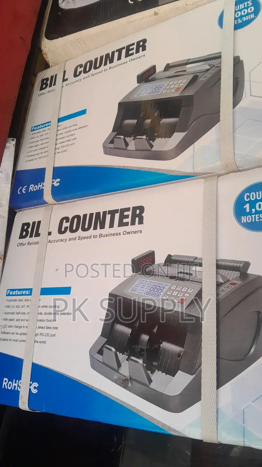 Bill Counters / Money Counter And Counterfeit Detection