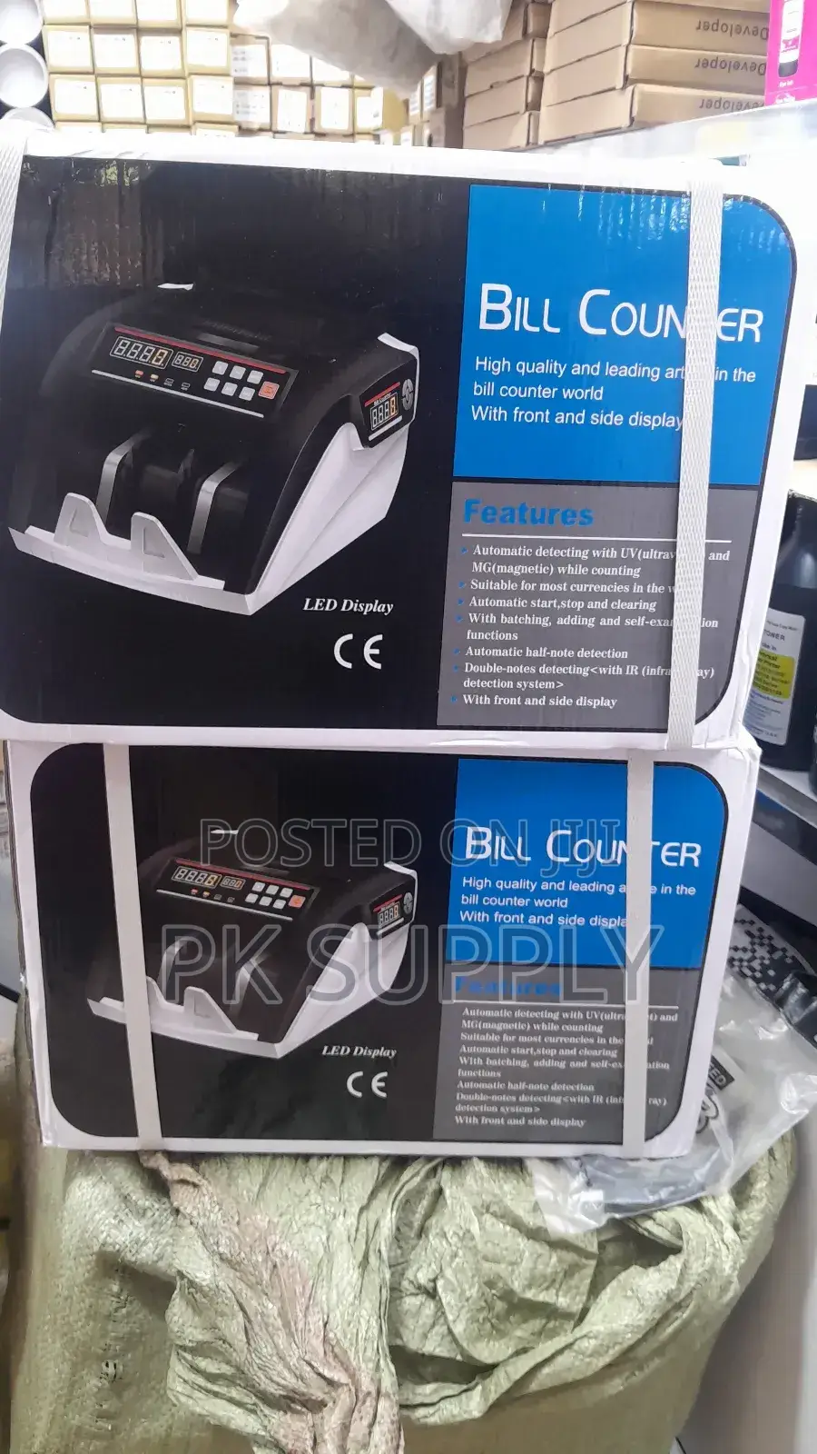 Bill Counters / Money Counter And Counterfeit Detection