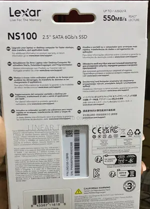 Lexar 128gb Ns100 SSD 2.5 Inch Sata Iii